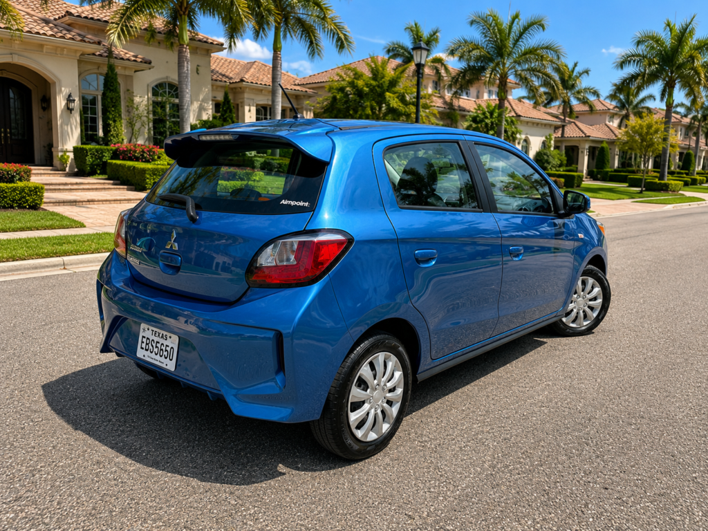 2022 Mitsubishi Mirage view 2