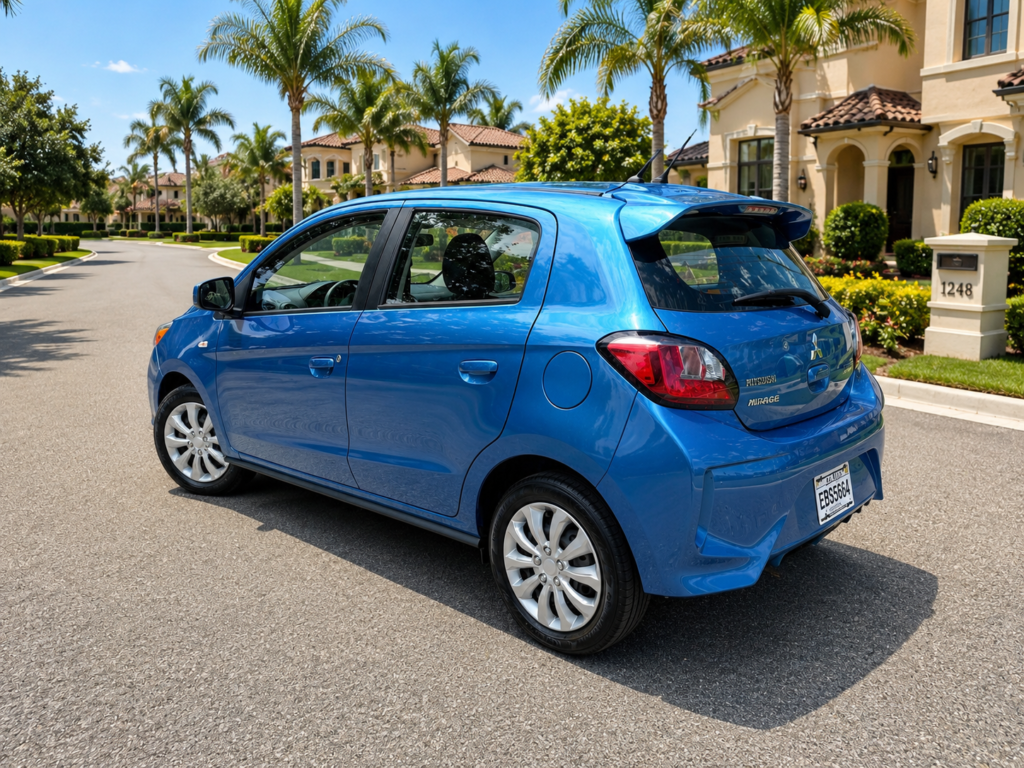 2022 Mitsubishi Mirage view 3